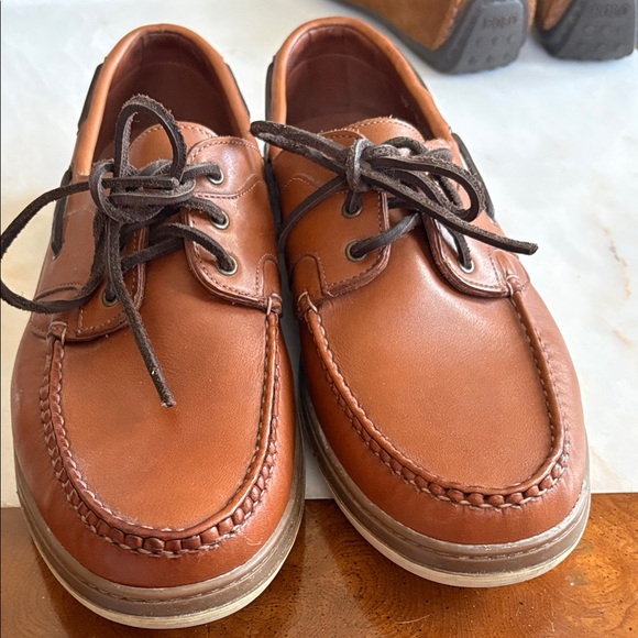 Allen Edmonds Other - Allen Edmonds Tan Leather Boat Shoes